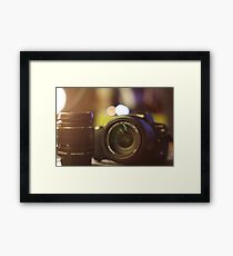 Photography in a picture Framed Print