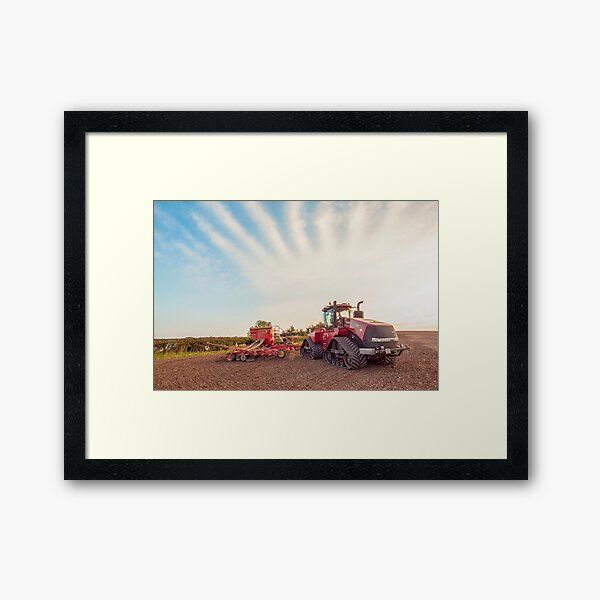 Streaky sky Framed Art Print