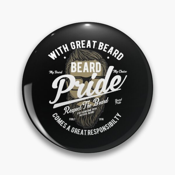 Item preview, wear a good beard with pride designed and sold by desislogn.