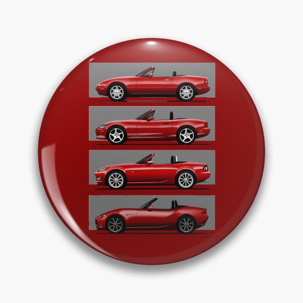 Item preview, The four generations of the classic roadster convertible sports car designed and sold by designjaag.