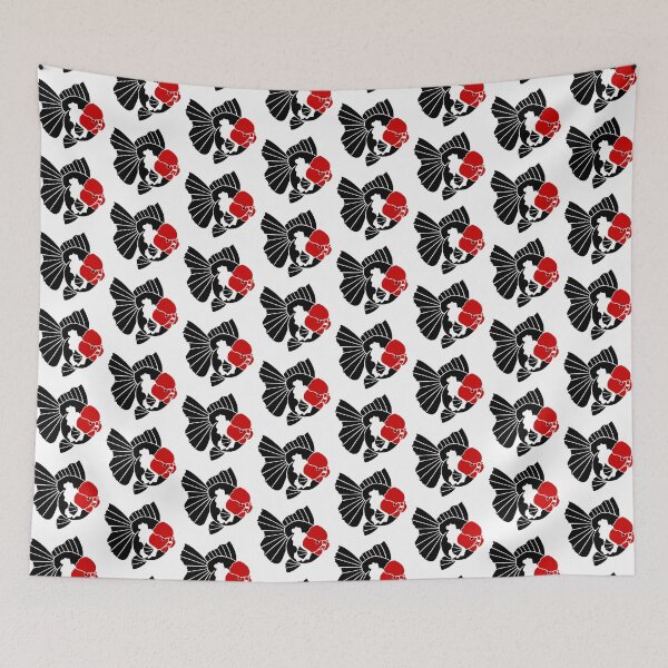 Item preview, Oranda Tri Color Goldfish Logo 0404 designed and sold by Nosnah.