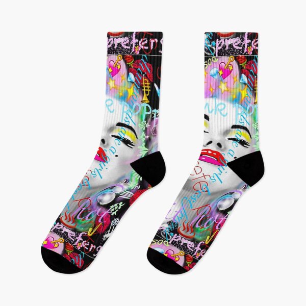 Item preview,  Marilyn Monroe con graffiti designed and sold by Mabbatt-art.