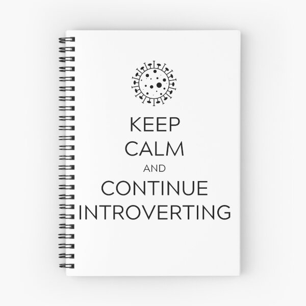 Item preview, Keep Calm and Continue Introverting designed and sold by PetrKad.