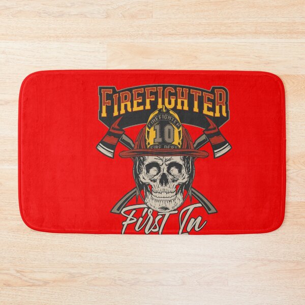 Item preview, FIREFIGHTER LOGO FIRST IN LAST OUT TSHIRT TEE GIFT PRESENT designed and sold by Timcito.