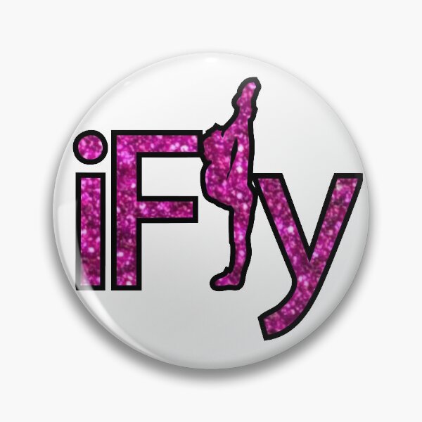 Item preview, I FLY GLITTER PINK designed and sold by incheerdesigns.