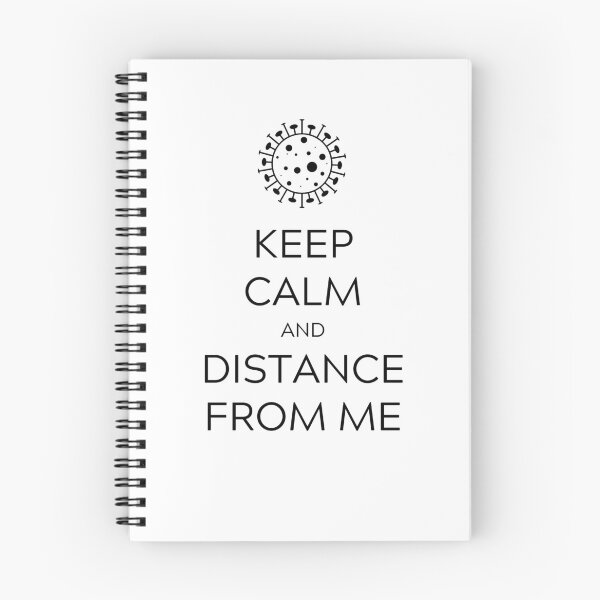 Item preview, Keep Calm and Distance from Me designed and sold by PetrKad.