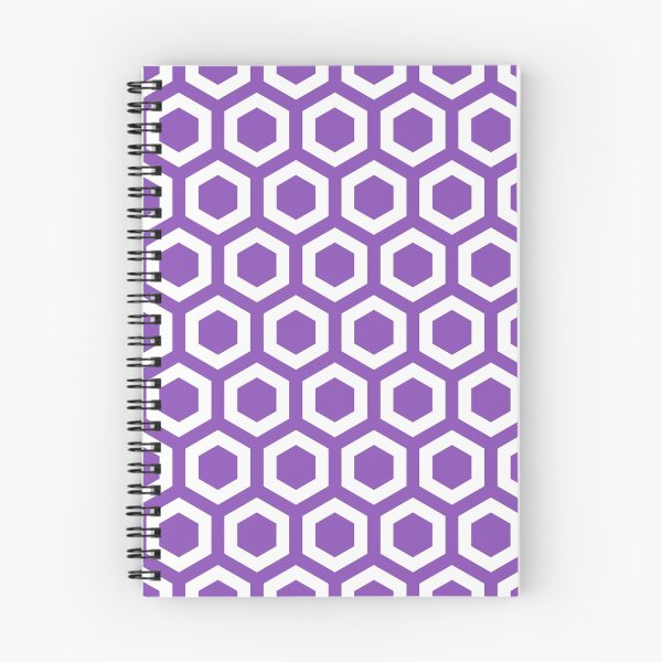 Item preview, LightPurple Hexagons designed and sold by ImageNugget.