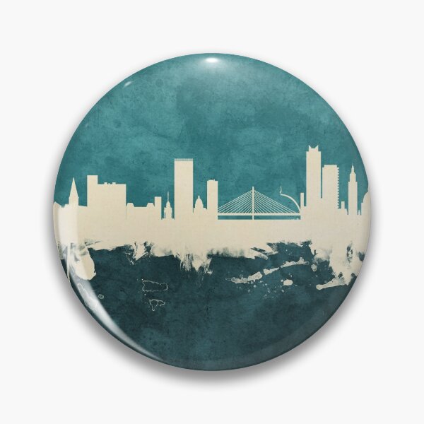 Item preview, Liege Belgium Skyline designed and sold by ArtPrints.