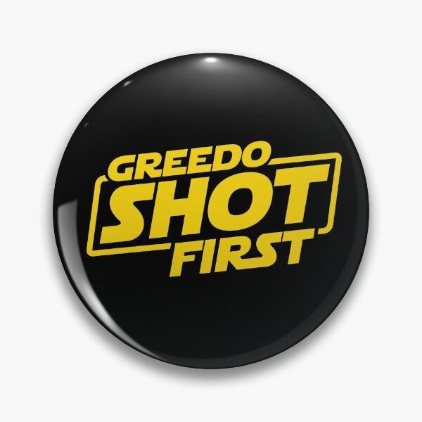Item preview, Greedo Shot First, Han Shot First, Geek Shirt, Han Shot first Fan Gift, Popular Culture gift designed and sold by BKLS.