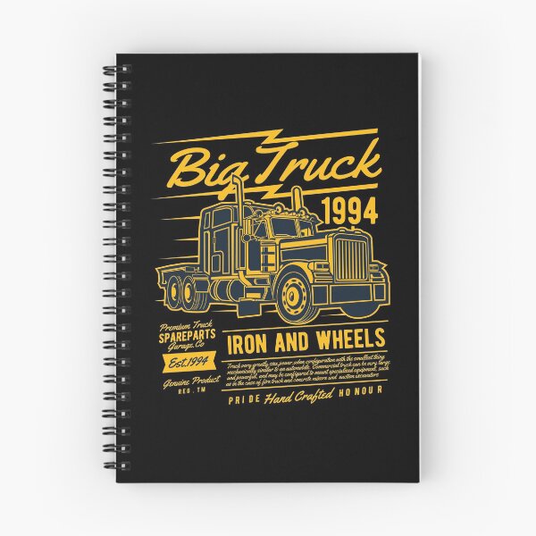 Item preview, Big Truck iron and wheels, gift for truck drivers designed and sold by desislogn.
