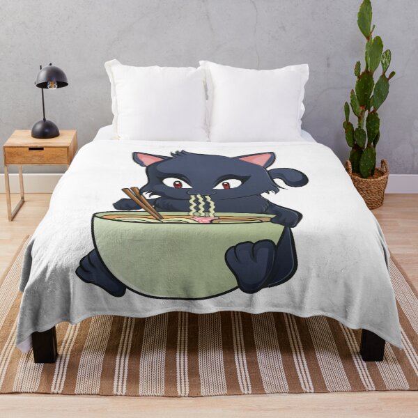 Item preview, Kawaii Cat Ramen Anime Kitty designed and sold by perfectpresents.