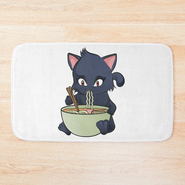 Item preview, Kawaii Cat Ramen Anime Kitty designed and sold by perfectpresents.