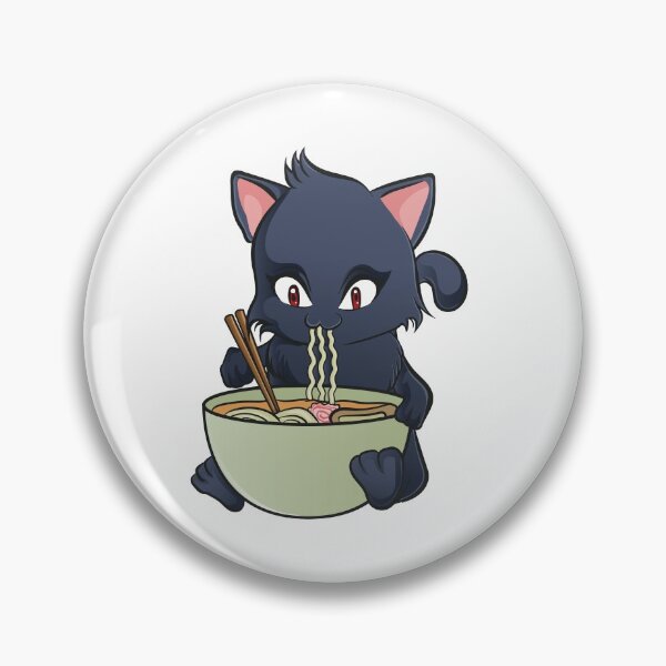 Item preview, Kawaii Cat Ramen Anime Kitty designed and sold by perfectpresents.