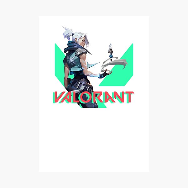 Valorant Riot Games Jett Valorant Beta Photographic Prints | Redbubble