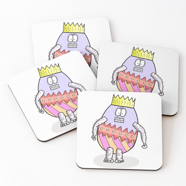 Item preview, Angry Easter Egg - King of the Eggs designed and sold by Martin Peck.