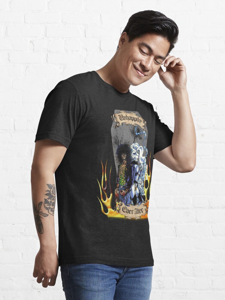 Alternate view of Unhappily Ever After - Lady Death & Evil Ernie Essential T-Shirt