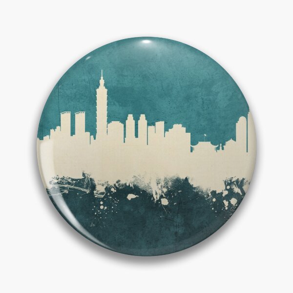 Item preview, Taipei Taiwan Skyline designed and sold by ArtPrints.