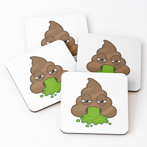 Item preview, VOMITING PILE OF POO designed and sold by designdistiller.