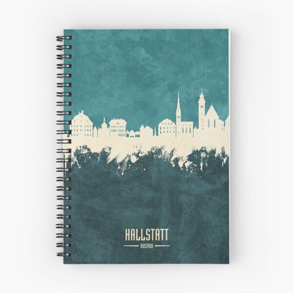 Item preview, Hallstatt Austria Skyline designed and sold by ArtPrints.