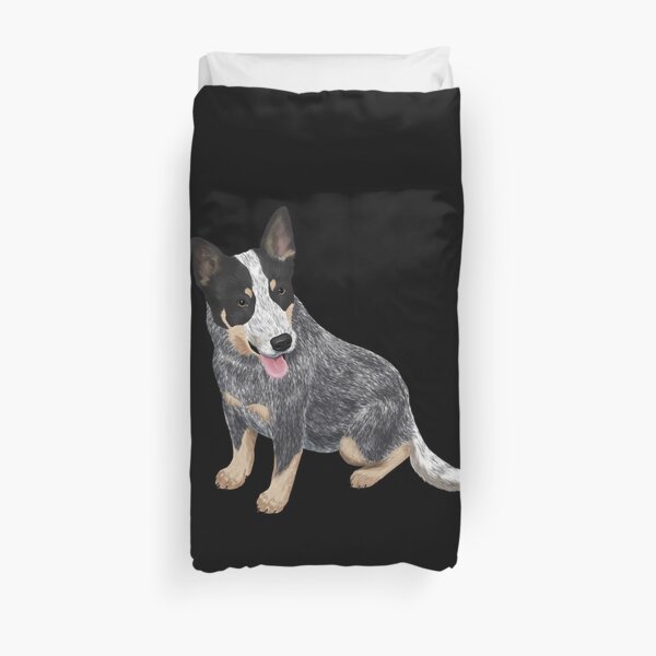 Dog Australian Cattle Dog Duvet Cover