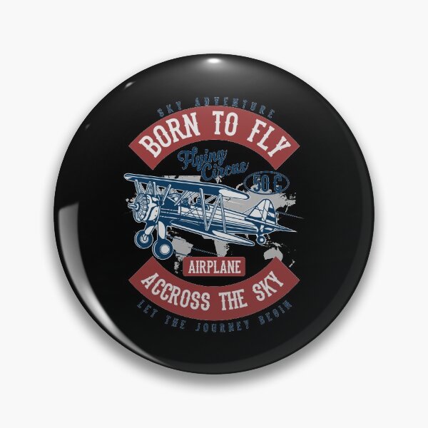 Item preview, Born to fly, gift for airplane fans. designed and sold by desislogn.