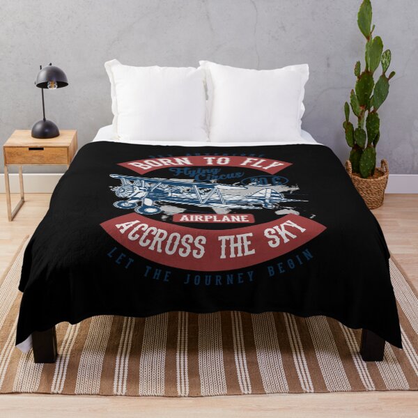 Item preview, Born to fly, gift for airplane fans. designed and sold by desislogn.