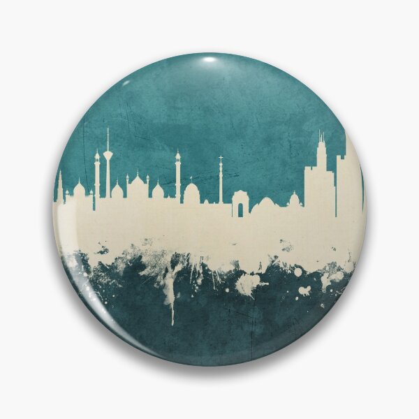Artikelvorschau, New Delhi India Skyline entworfen und verkauft von ArtPrints.