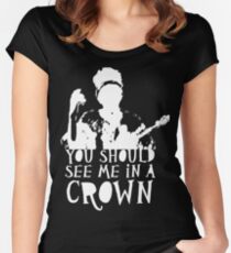 You Should See Me in a Crown Women's Fitted Scoop T-Shirt