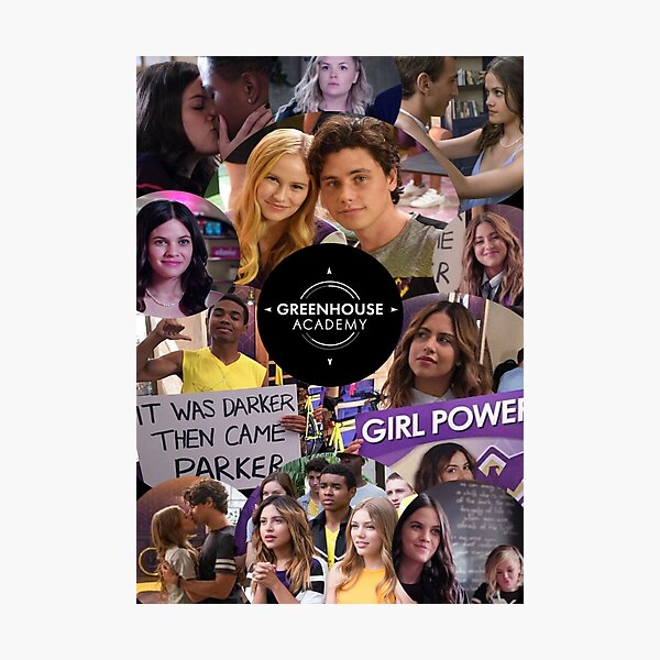 Impression Photo Collage De La Greenhouse Academy Par Misstsix Redbubble