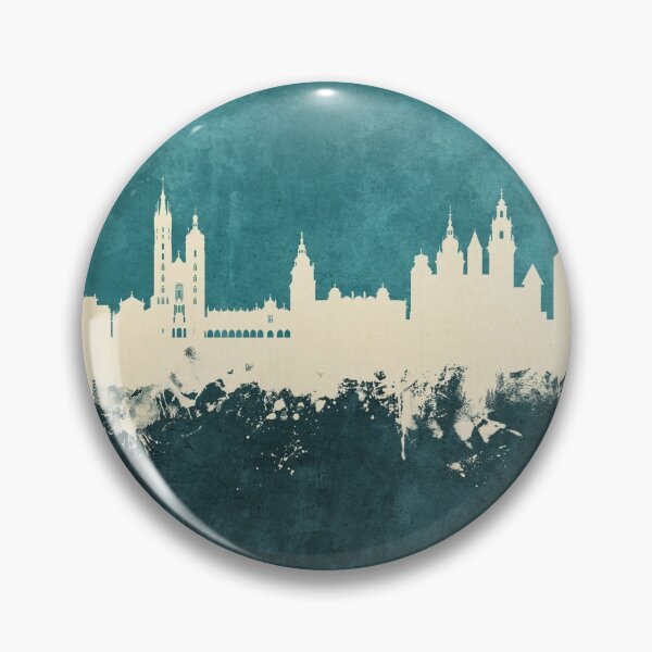 Item preview, Krakow Poland Skyline designed and sold by ArtPrints.
