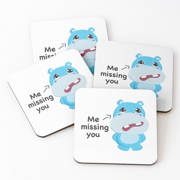 Item preview, Me Missing You (Cute Lame Loving Card) designed and sold by miss-hambar.
