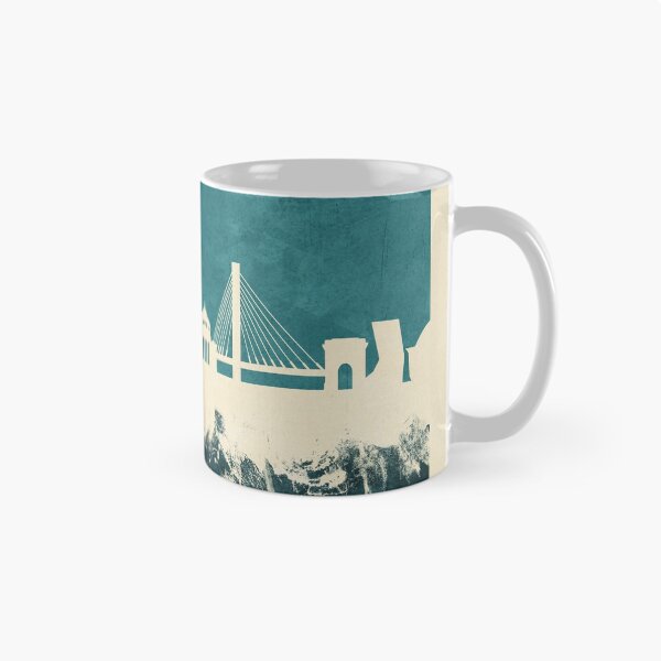 Item preview, Bucharest Romania Skyline designed and sold by ArtPrints.