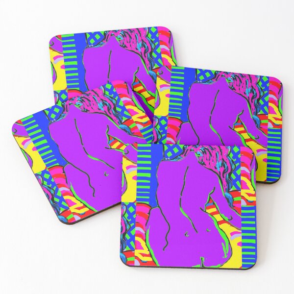 Item preview, Decorative abstracted nude designed and sold by Mabbatt-art.