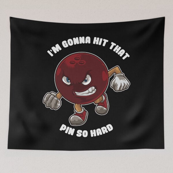 Item preview, I'm Gonna Hit That Pin So Hard - Bowling Quote designed and sold by anziehend.