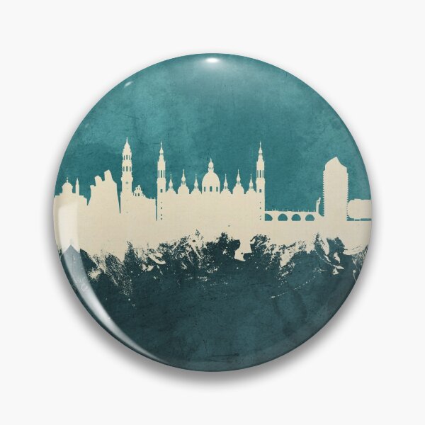 Item preview, Zaragoza Spain Skyline designed and sold by ArtPrints.