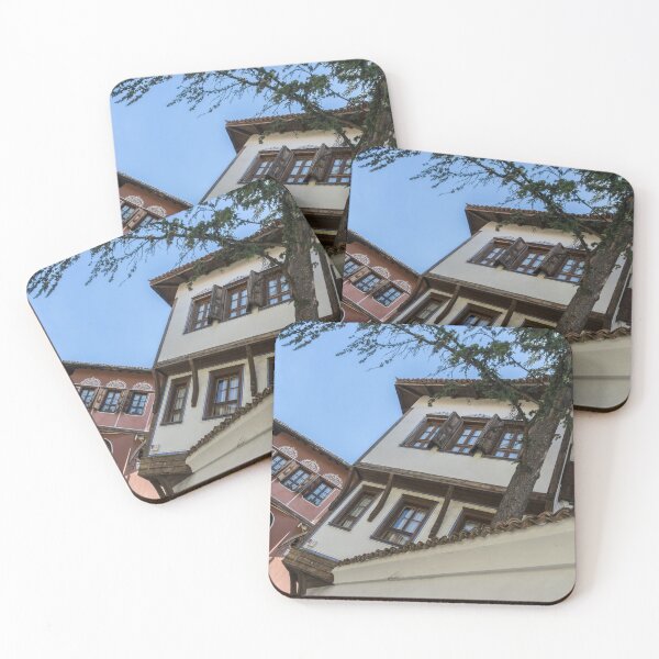 Item preview, Old Town Plovdiv - Classic Oriel Windows Angles and Lines designed and sold by Georgia Mizuleva.