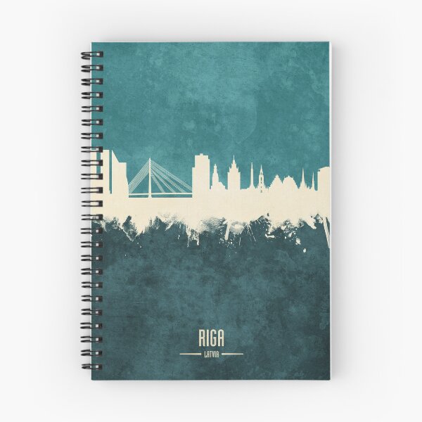 Item preview, Riga Latvia Skyline designed and sold by ArtPrints.