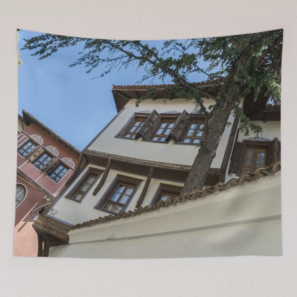 Item preview, Old Town Plovdiv - Classic Oriel Windows Angles and Lines designed and sold by Georgia Mizuleva.
