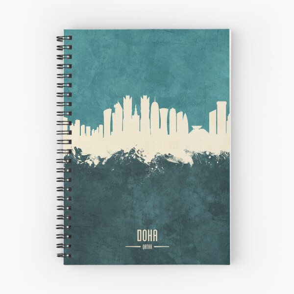 Artikelvorschau, Doha Qatar Skyline entworfen und verkauft von ArtPrints.