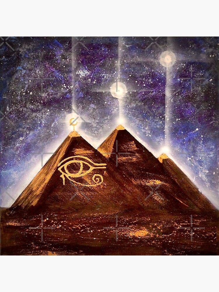 Pyramids Horus eye portals