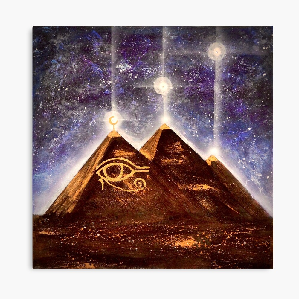 Pyramids Horus eye portals