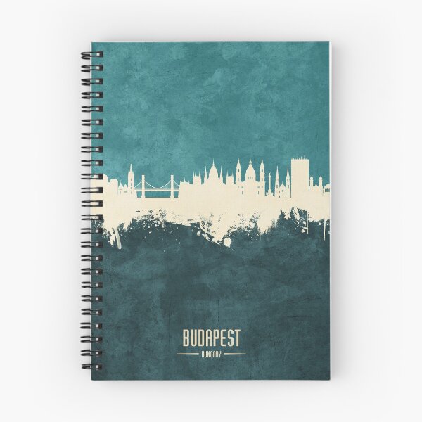 Artikelvorschau, Budapest Hungary Skyline entworfen und verkauft von ArtPrints.