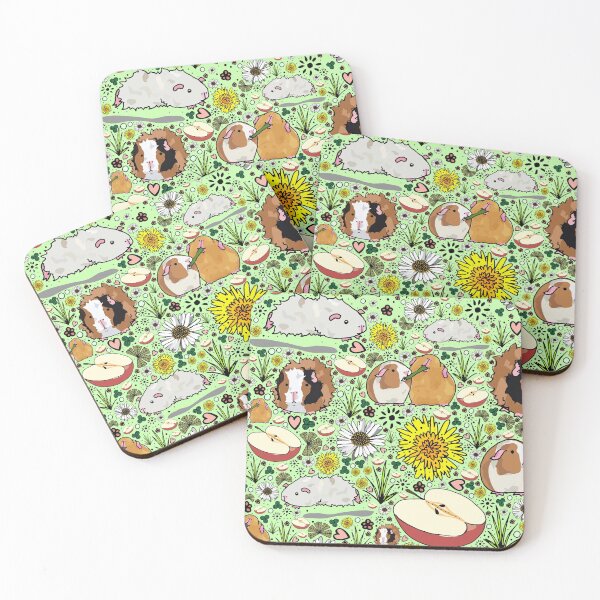 Item preview, Guinea Pigs in Green  designed and sold by Nemki.