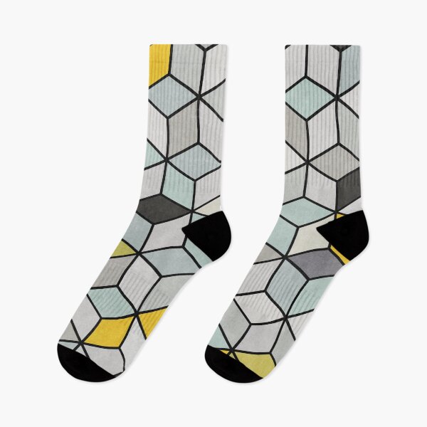 Item preview, Colorful Concrete Cubes - Yellow, Blue, Grey designed and sold by Zoltan Ratko.
