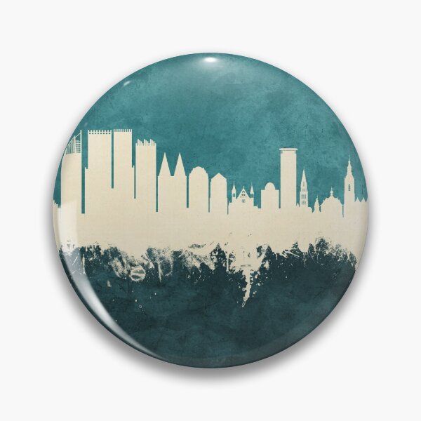 Item preview, The Hague Netherlands Skyline designed and sold by ArtPrints.