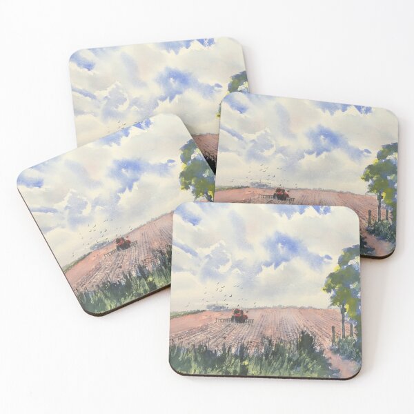 Item preview, Furrows and Gulls at Flamborough designed and sold by Glenn  Marshall.