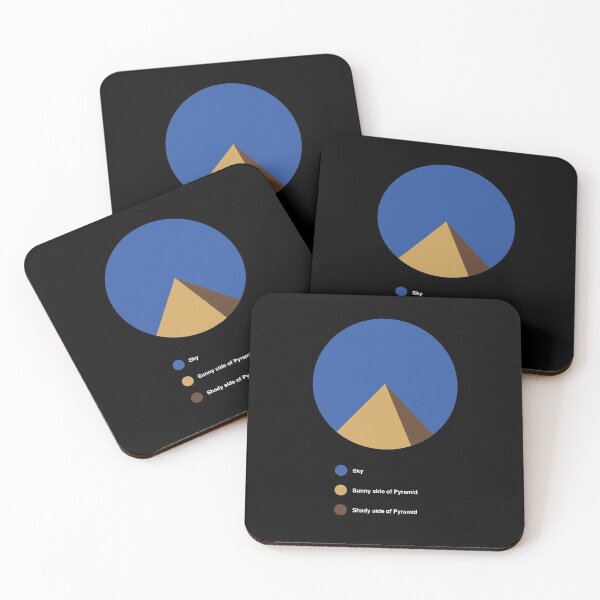 Item preview, The Pie Chart Plot Twist™ [White Letters] designed and sold by SWISH-Design.