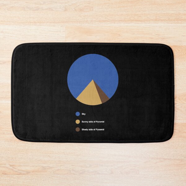 Item preview, The Pie Chart Plot Twist™ [White Letters] designed and sold by SWISH-Design.