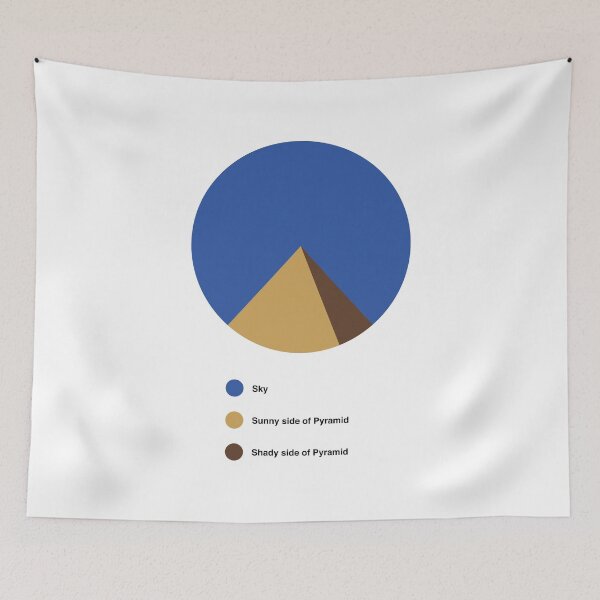 Item preview, The Pie Chart Plot Twist™ [Black Letters] designed and sold by SWISH-Design.