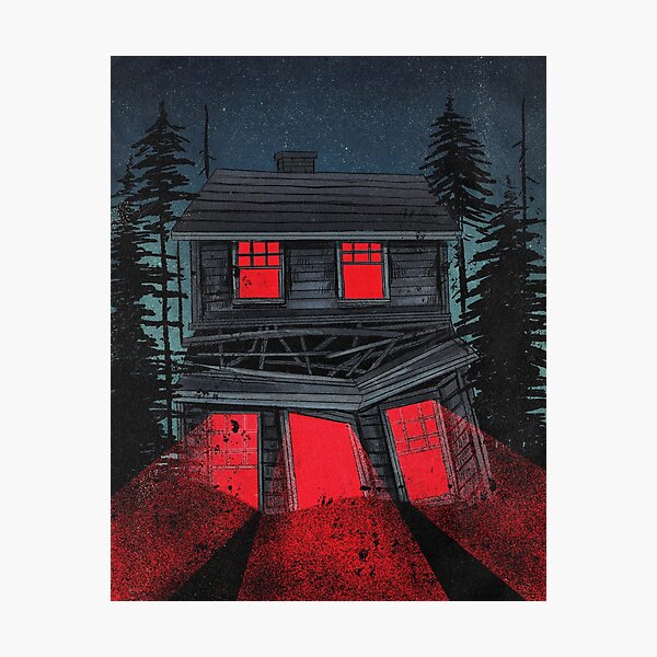 Haunted House Photographic Print